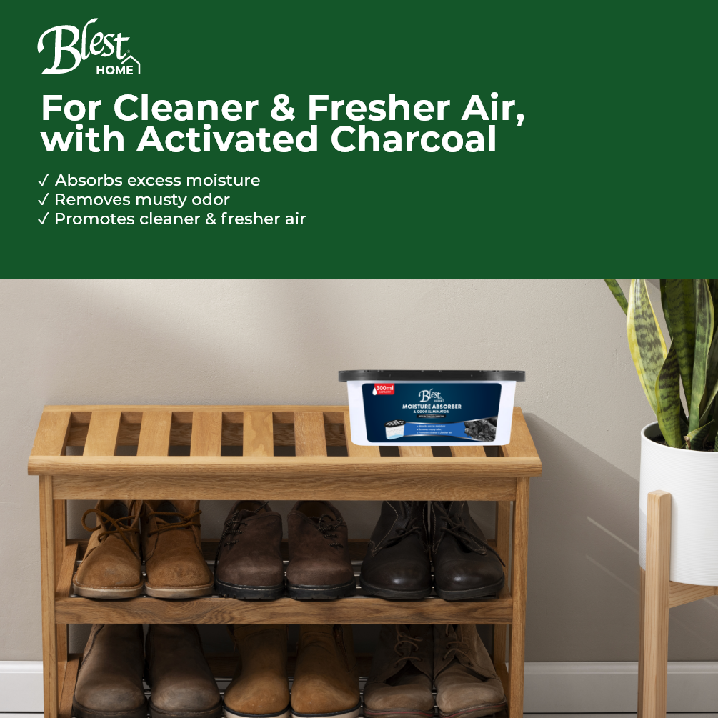 Blest Home Moisture Absorber and Odor Eliminator 300ml