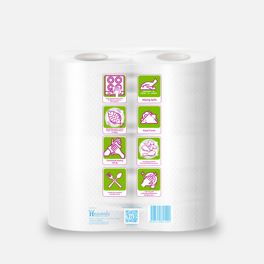 Blest Home Kitchen Towel 100 Pulls by 2 packs