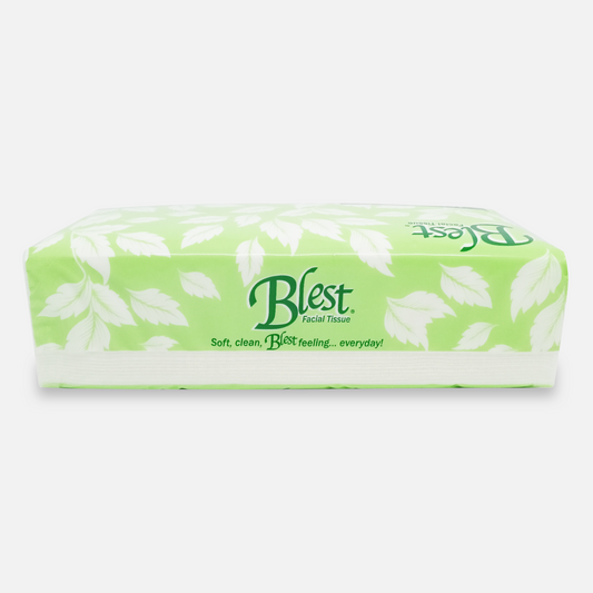 Blest Facial Tissue Travel Pack 2 Ply 150 Pulls Jumbo