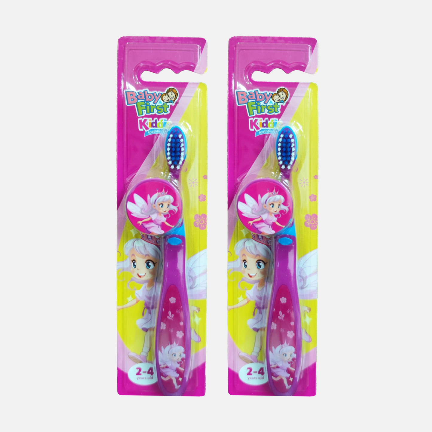 Baby First Kiddie Toothbrush 2-4 Years Old - Tweenies 2 Packs