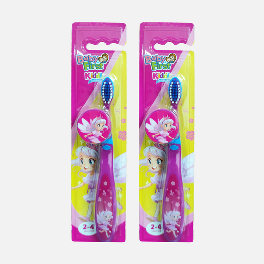 Baby First Kiddie Toothbrush 2-4 Years Old - Tweenies 2 Packs