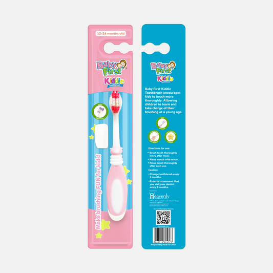 Baby First Kiddie Toothbrush 12-24 Months Old - Lady Bug