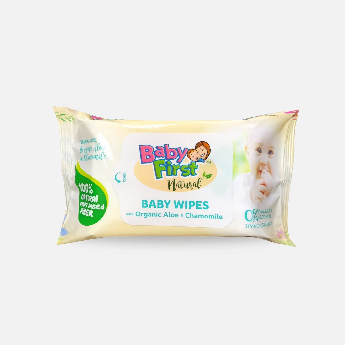 Baby First Natural Baby Wipes 30 Sheets