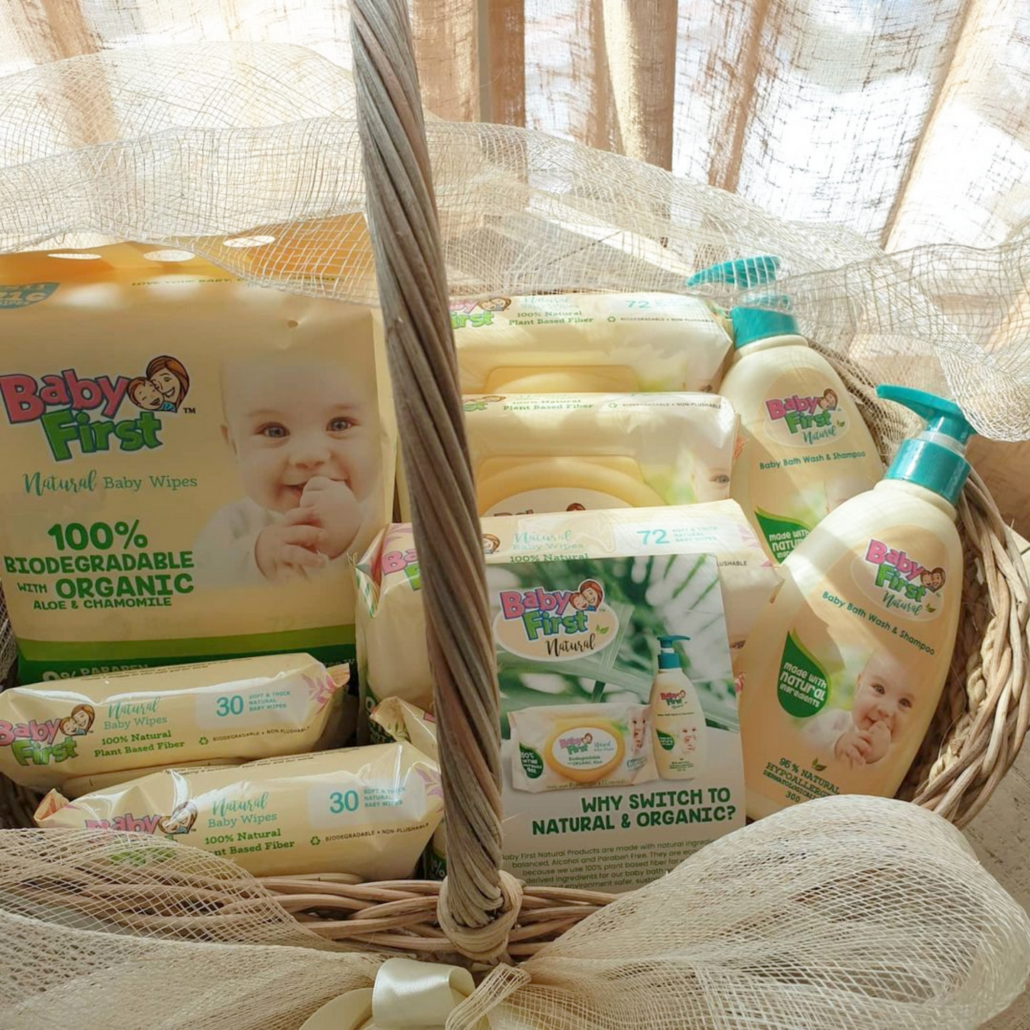 Baby First Natural Baby Wipes 30 Sheets