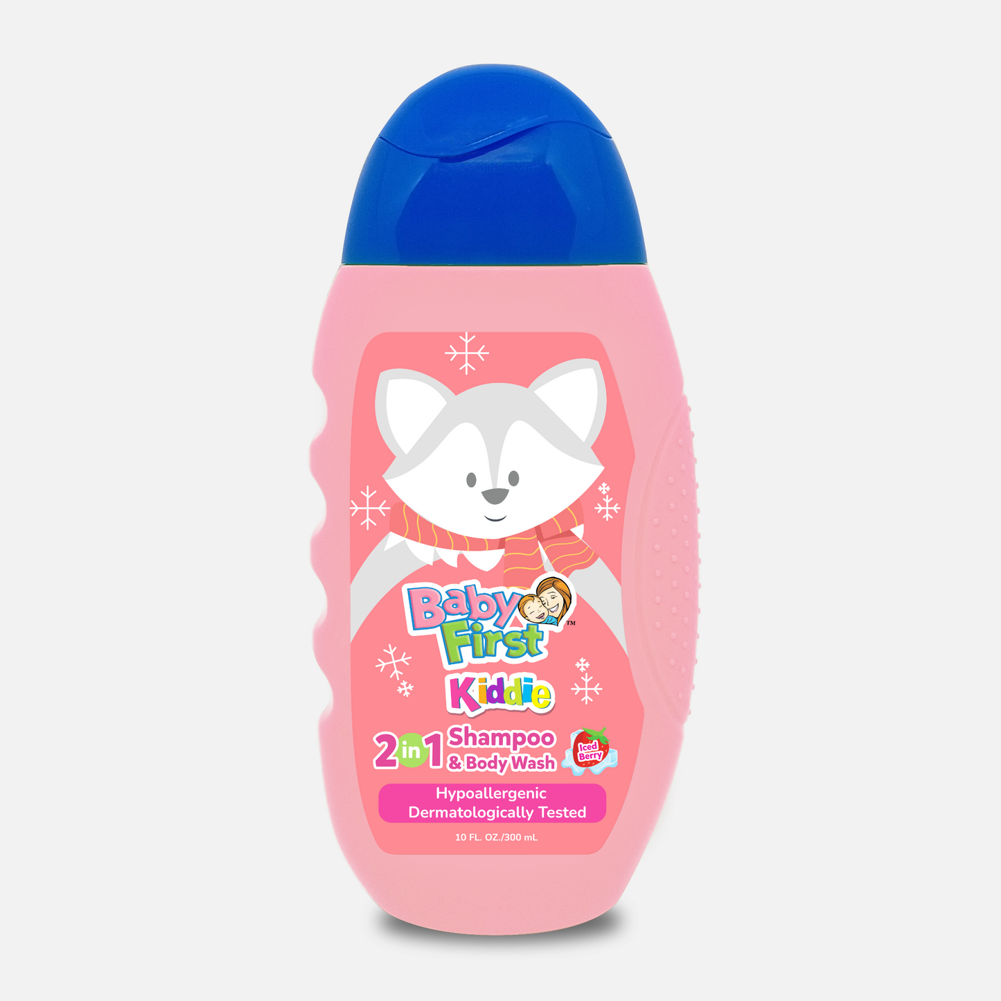 Baby First Kiddie Arctic 2in1 Shampoo and Body Wash 300ml Iced Berry Scent