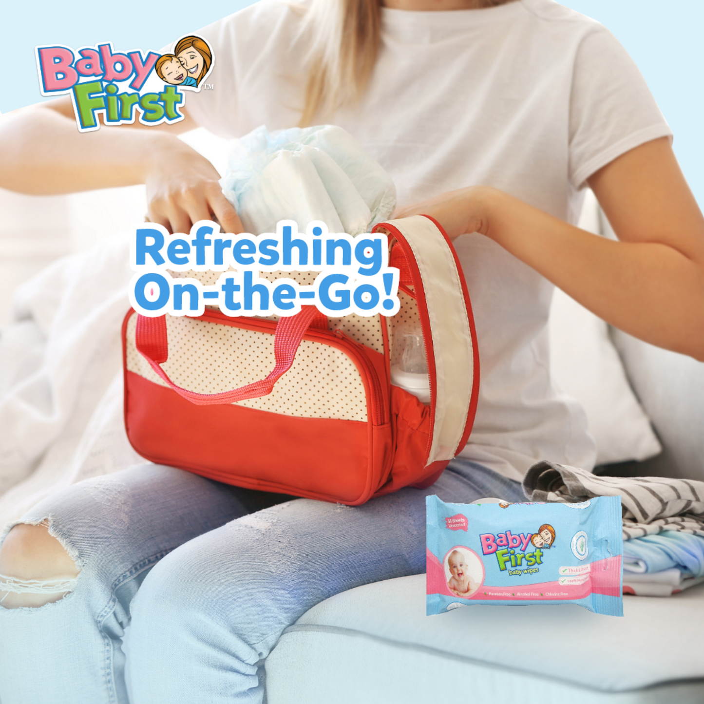 Baby First Baby Wipes 90 Sheets