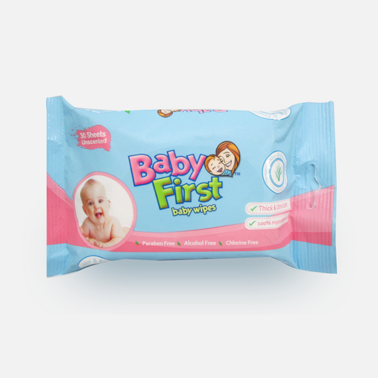 Baby First Baby Wipes 30 Sheets 3+1 Pack (120 Sheets)