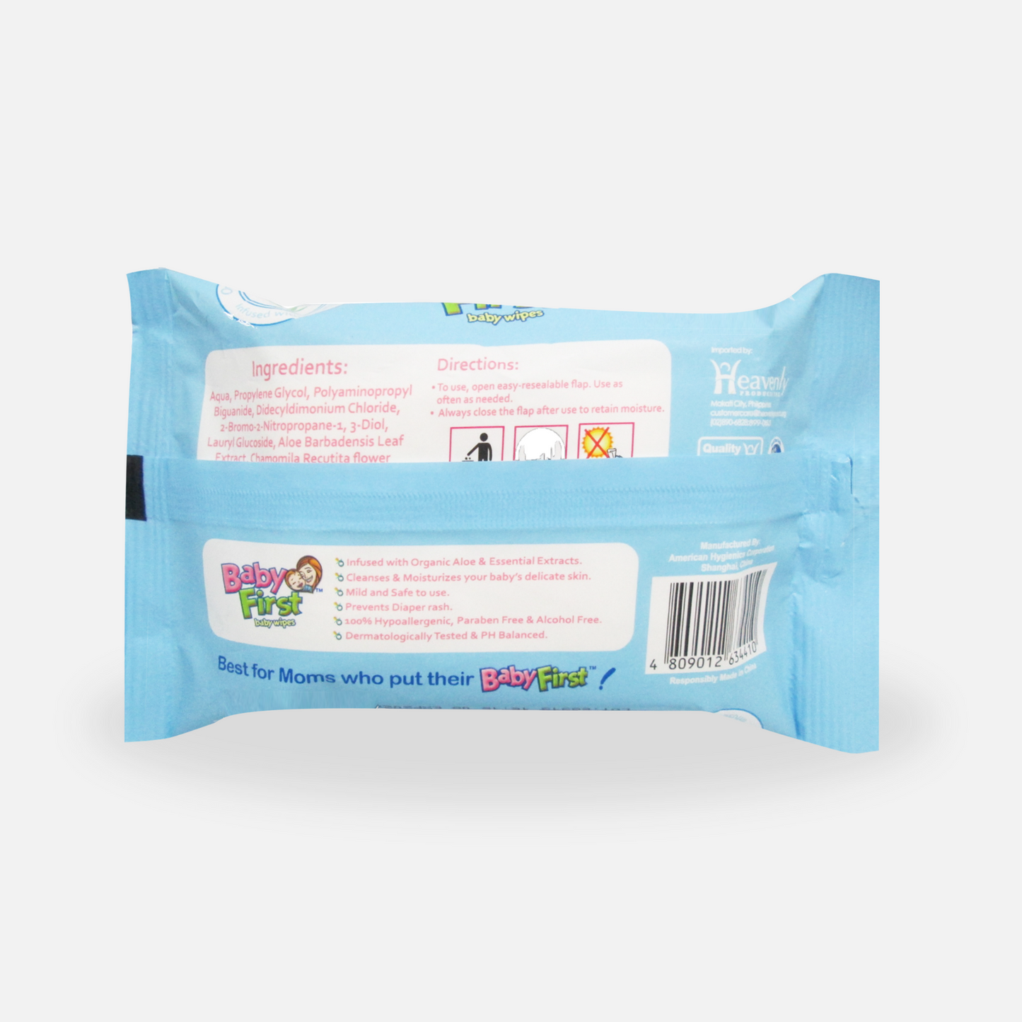 Baby First Baby Wipes 30 Sheets