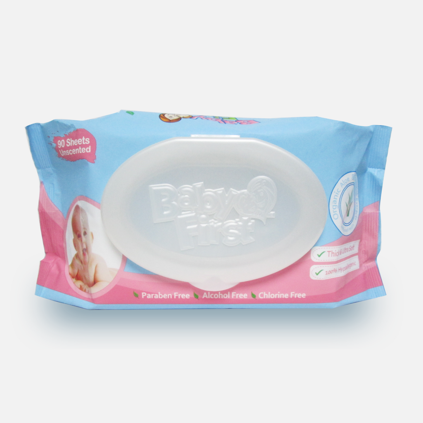 Baby First Baby Wipes 90 Sheets