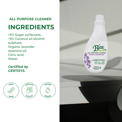 Blest Natural All Purpose Cleaner - Organic Lavender Oil 5L