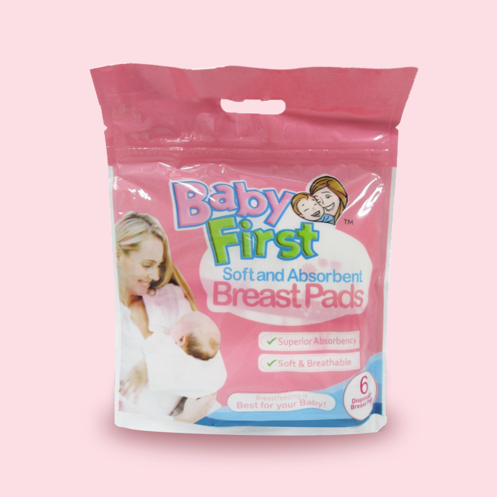 Baby First Disposable Breastpads 6 Pads – Heavenly