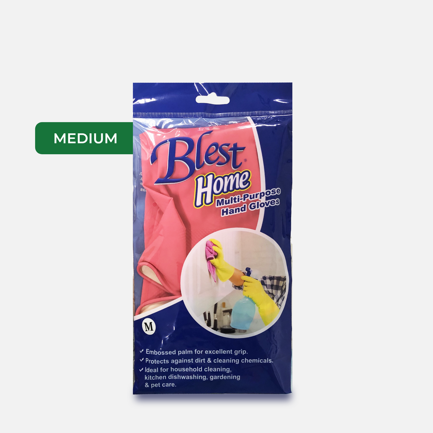 Blest Home Multi-Purpose Latex Hand Gloves