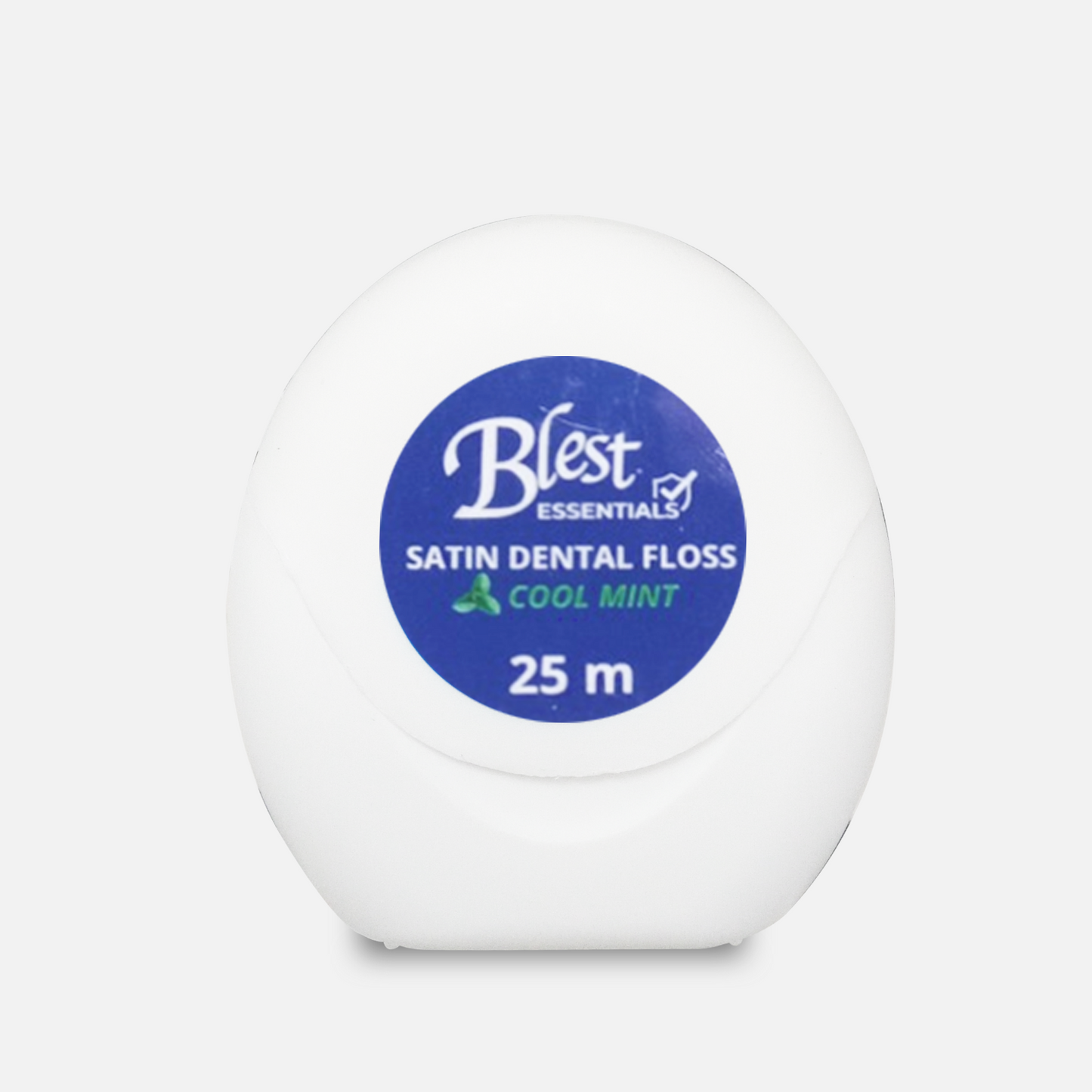 Blest Essential Satin Dental Tape Floss 50 Meters Cool Mint - 2 Packs