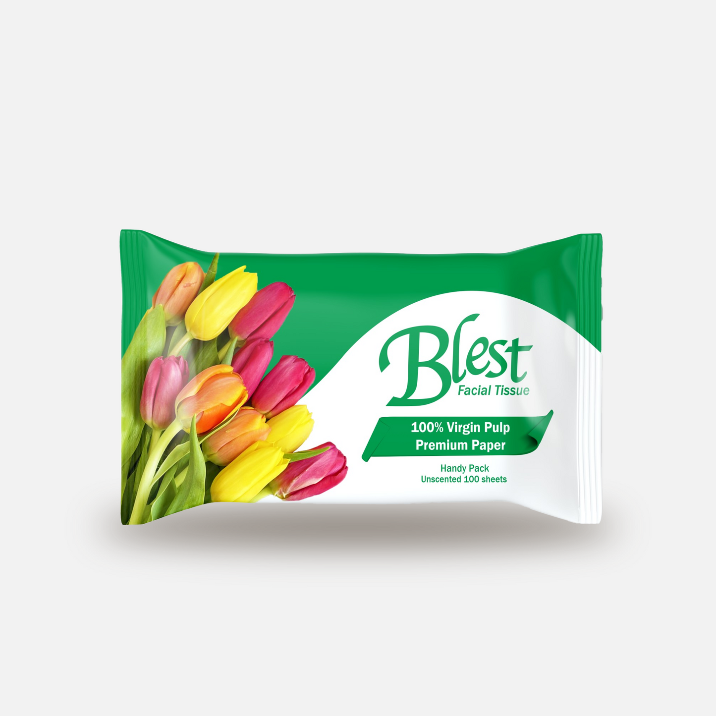 Blest Essential Facial Tissue Handy Pack 50 pulls 2 Ply