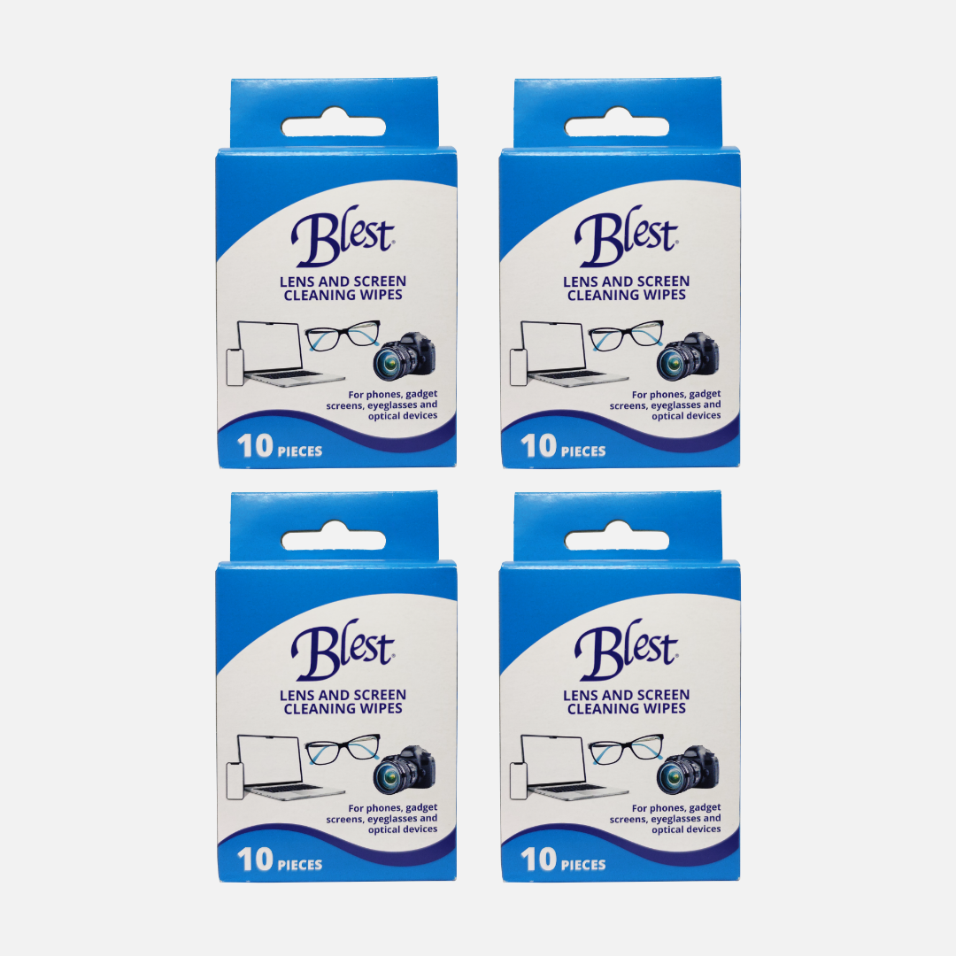 Blest Lens and Screen Cleansing Wipes 10s 3+1