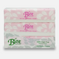 Blest Facial Tissue Travel Pack 150 pulls 2 ply Jumbo 3 Packs