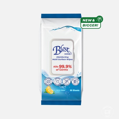 Blest Home Disinfecting Multi-Purpose Wipes 90 Sheets