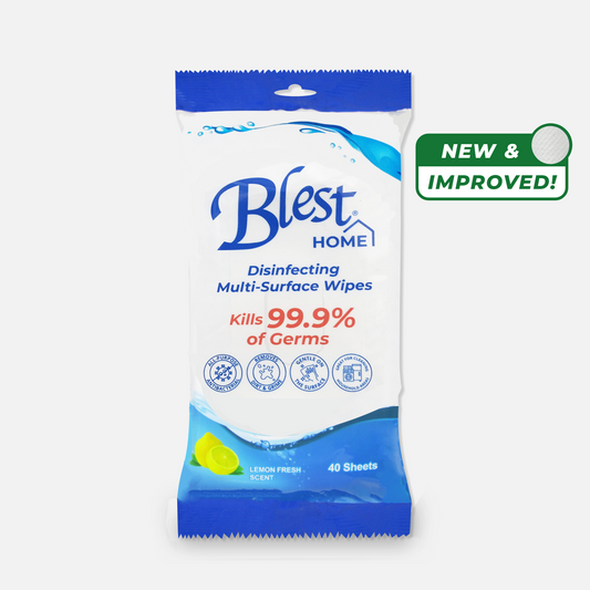 Blest Home Disinfecting Multi-Purpose Wipes 40 Sheets