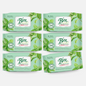 Blest Natural Plant-based Cleansing Wipes Peppermint Scent 80 Sheets 6 Packs