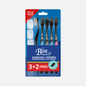 Blest Essentials Charcoal Tapered Medium Bristles Toothbrush by 5s