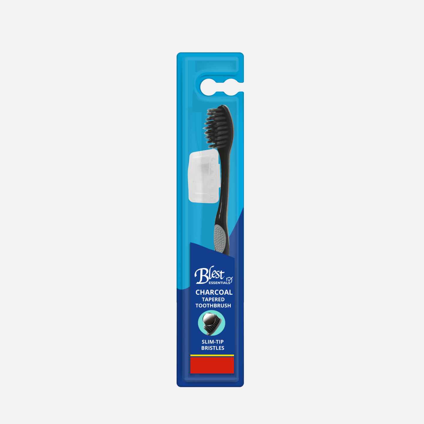 Blest Essential Toothbrush Pro Ultra Clean Cross Action Charcoal Toothbrush Singles