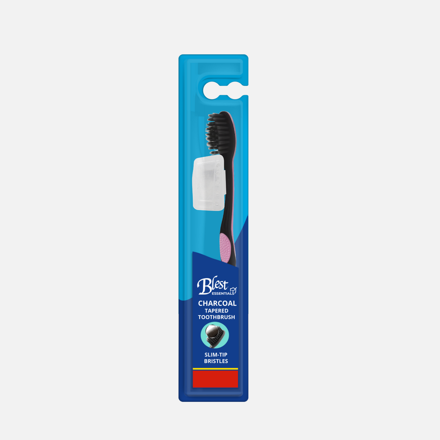 Blest Essential Toothbrush Pro Ultra Clean Cross Action Charcoal Toothbrush Singles