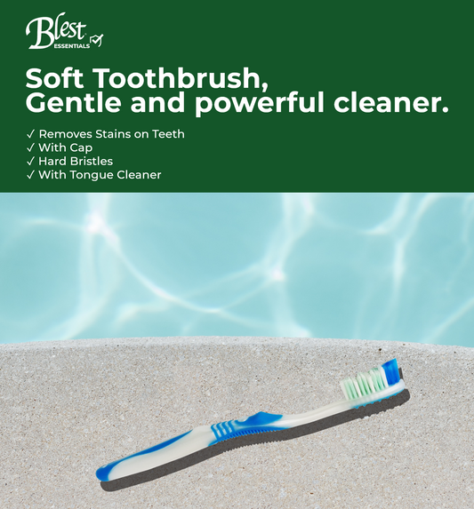 Blest Essential Toothbrush Pro Health Complete Clean Toothbrush Zigzag 2+1