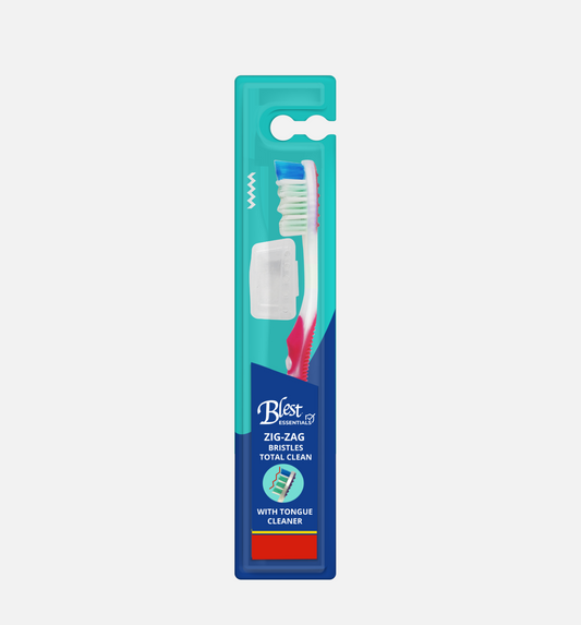 Blest Essential Toothbrush Pro Health Complete Clean Zigzag