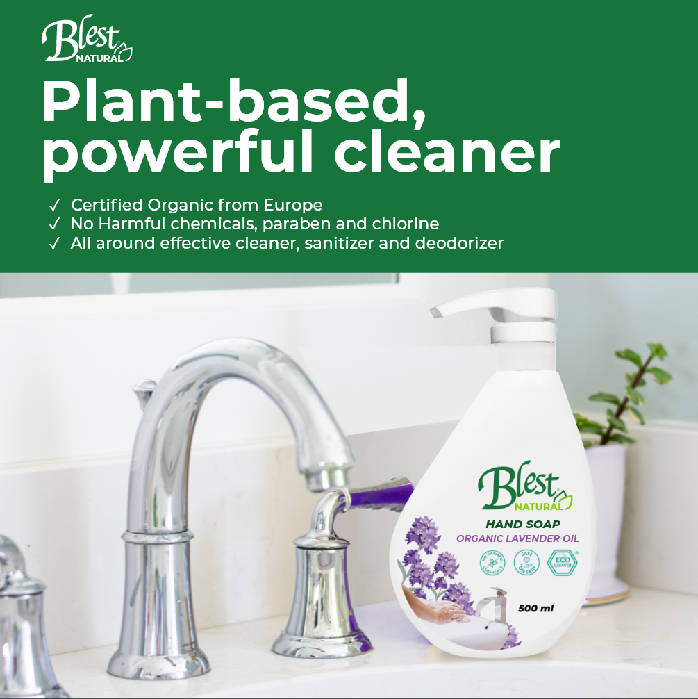 Blest Natural Hand Soap - Organic Lavender Oil 5L