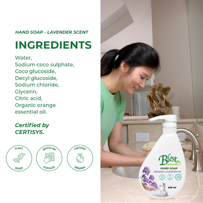 Blest Natural Hand Soap - Organic Lavender Oil 5L