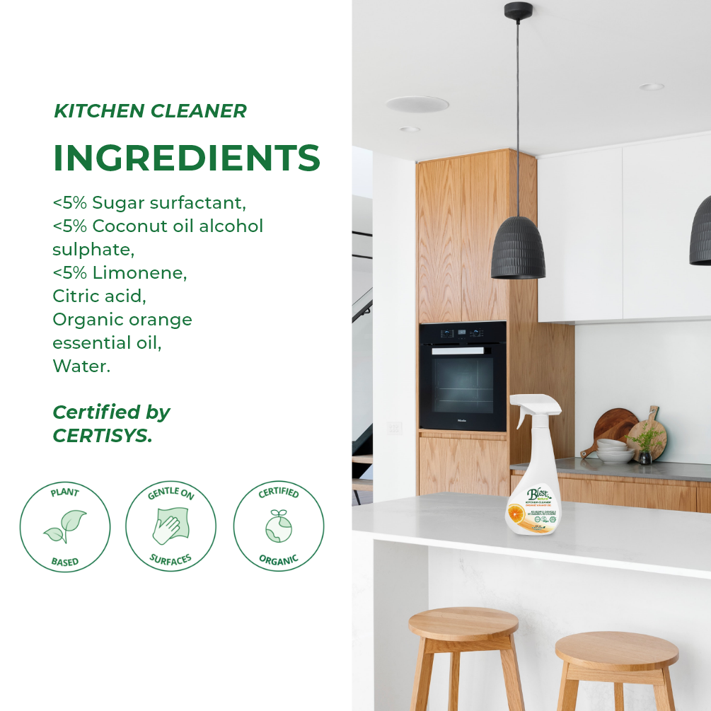 Blest Natural Kitchen Cleaner - Organic Orange Oil 5L