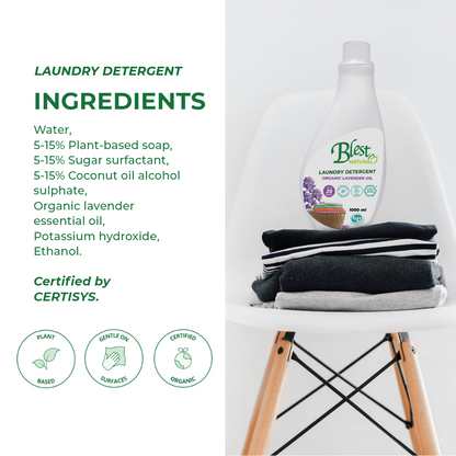 Blest Natural Laundry Detergent - Organic Lavender Oil 5L