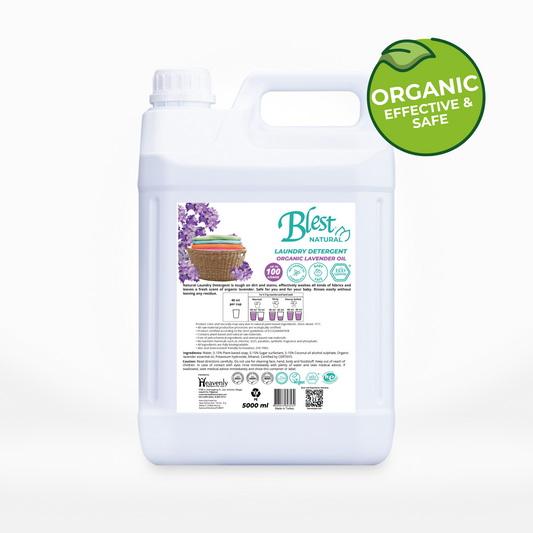Blest Natural Laundry Detergent - Organic Lavender Oil 5L