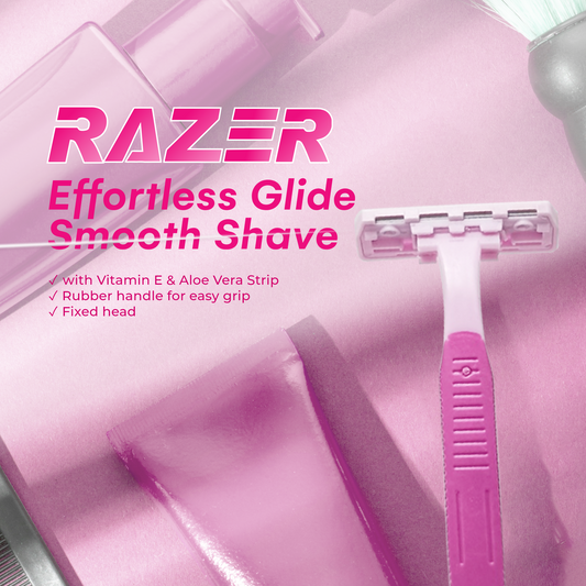 Razer Women Twin Blade Disposable Razor Value Pack 5+1