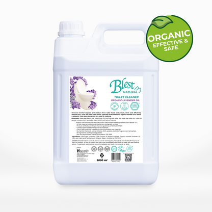 Blest Natural Toilet Cleaner - Organic Lavender Oil 5L