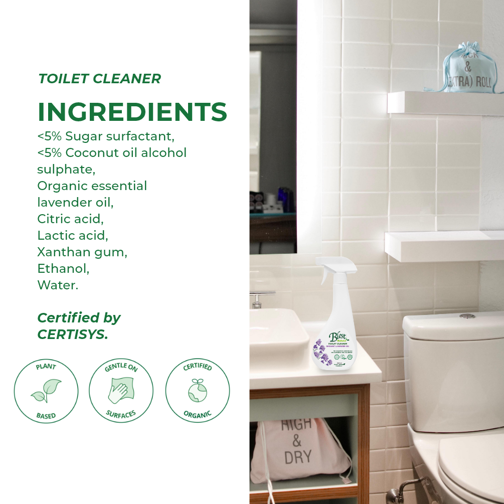Blest Natural Toilet Cleaner - Organic Lavender Oil 5L
