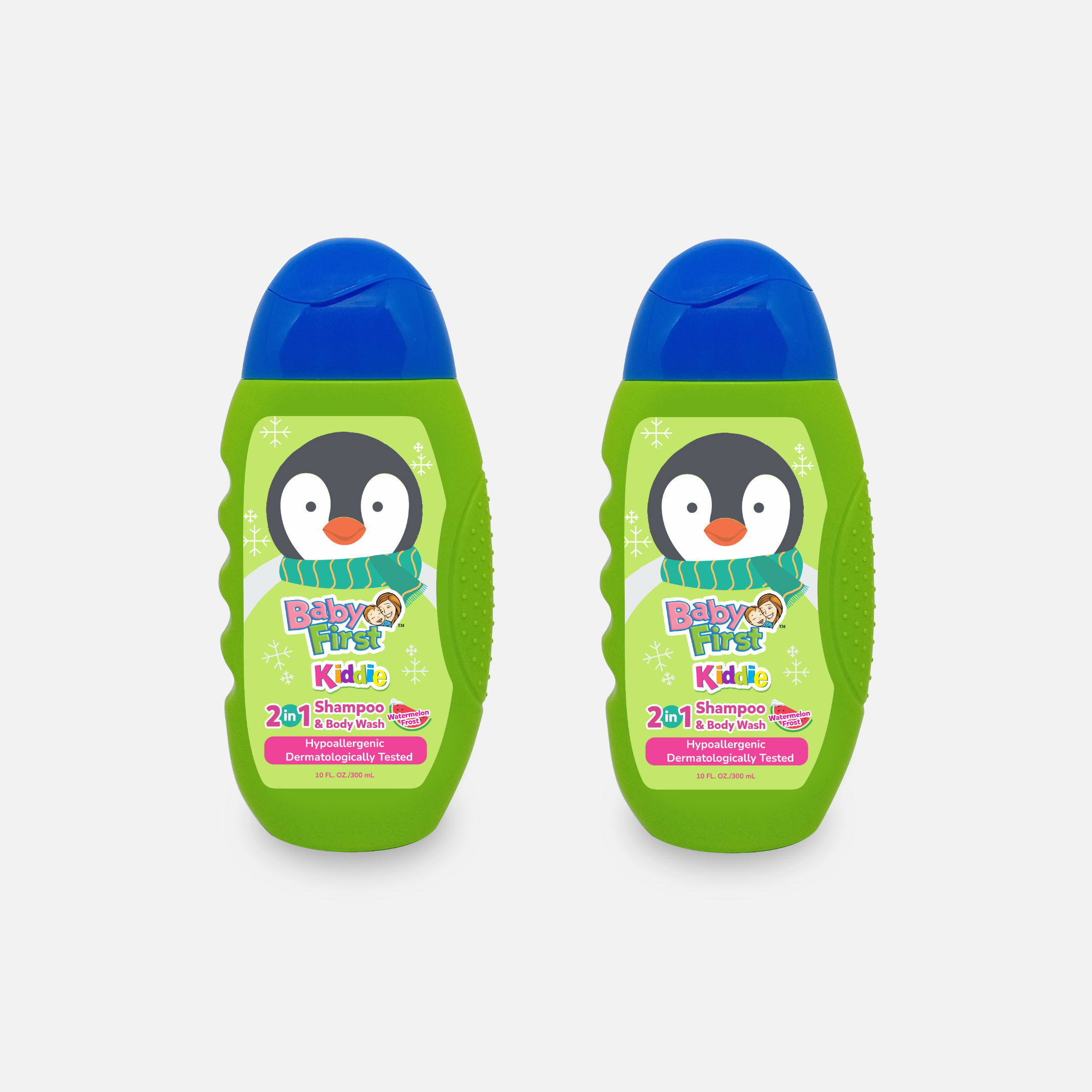 Baby First Kiddie Arctic 2in1 Shampoo and Body Wash 300ml Watermelon F