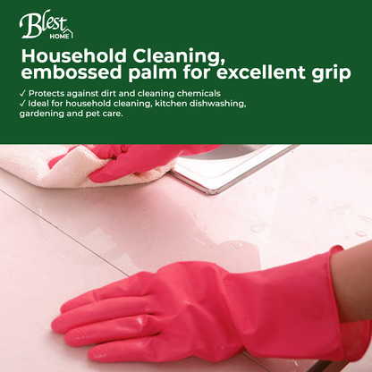 Blest Home Multi-Purpose Latex Hand Gloves