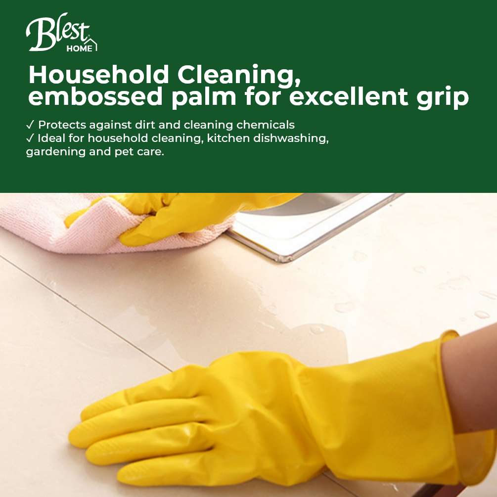 Blest Home Multi-Purpose Latex Hand Gloves