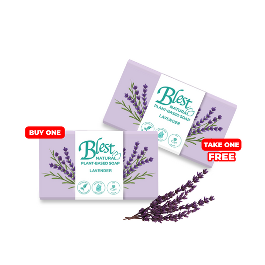 [Buy1 Take1] Blest Natural Plant-based Soaps Lavender 100g