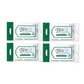 Blest Anti-Bacterial Wipes 10 Sheets 4 Packs (80 Sheets) Eucalyptus Scent