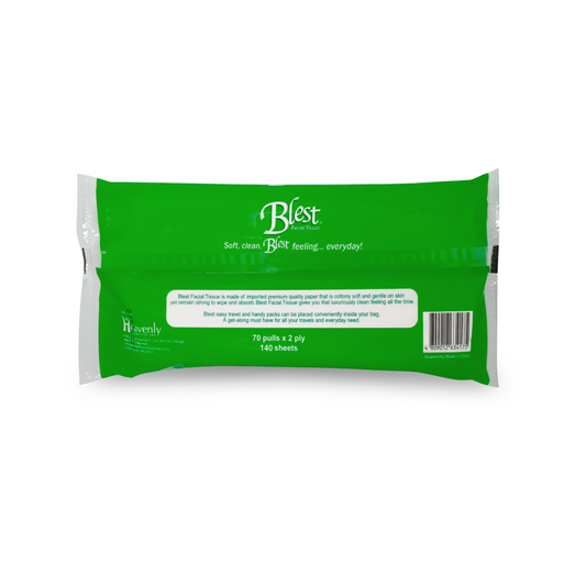 Blest Facial Tissue Handy Pack 2 Ply 70 Pulls