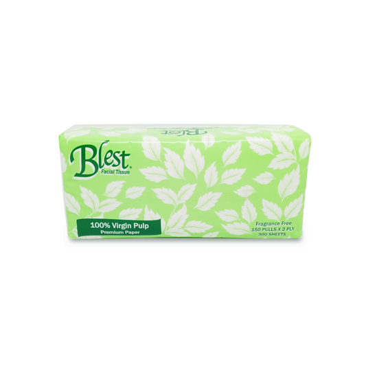 Blest Facial Tissue Travel Pack 2 Ply 150 Pulls Jumbo