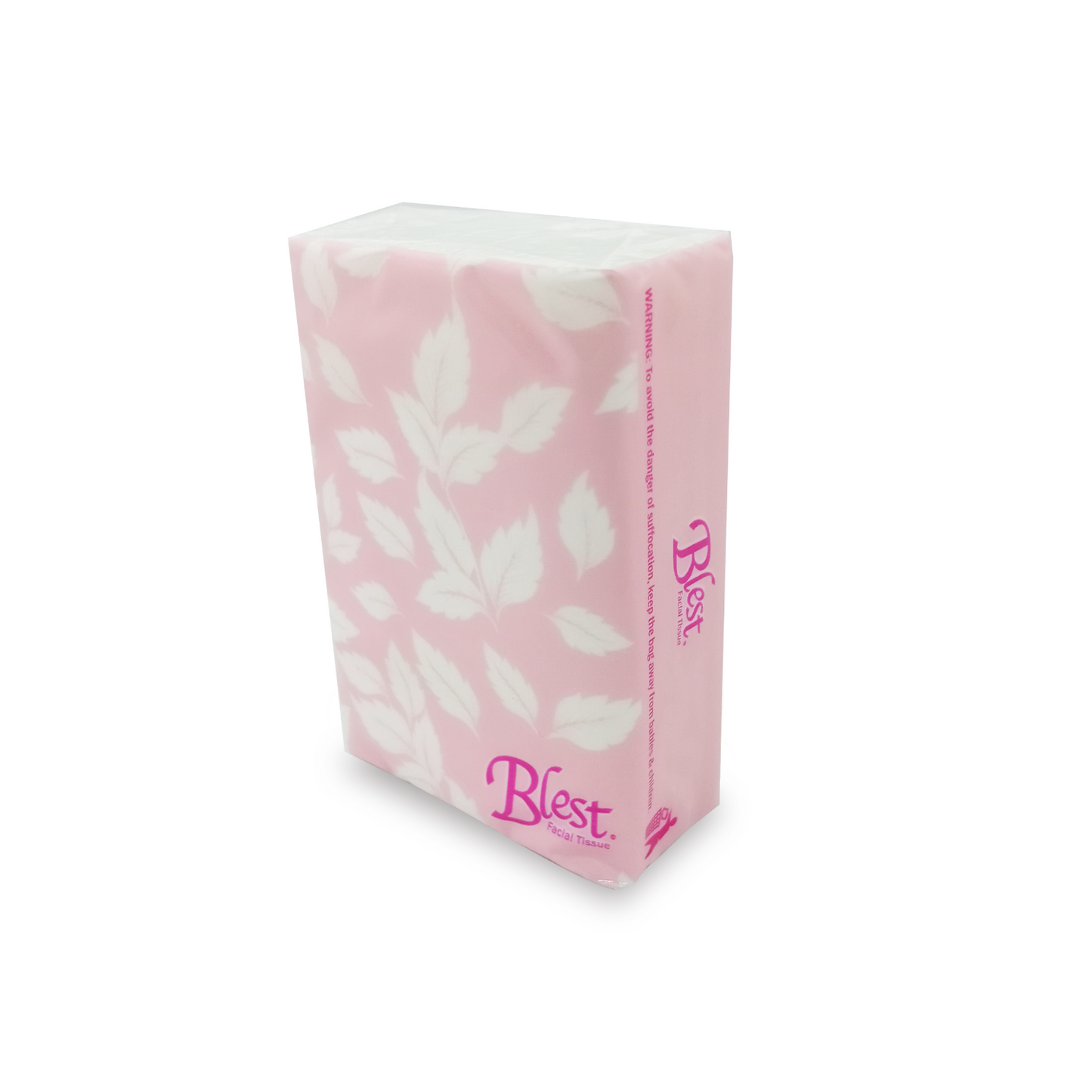 Blest Facial Pocket Tissue 2 Ply 10 Pulls x 6 Pocket (60 Pulls)