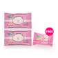 First Kiddie Wipes 60 Sheets Strawberry Scent 2 Packs + 20 Sheets (140 Sheets)