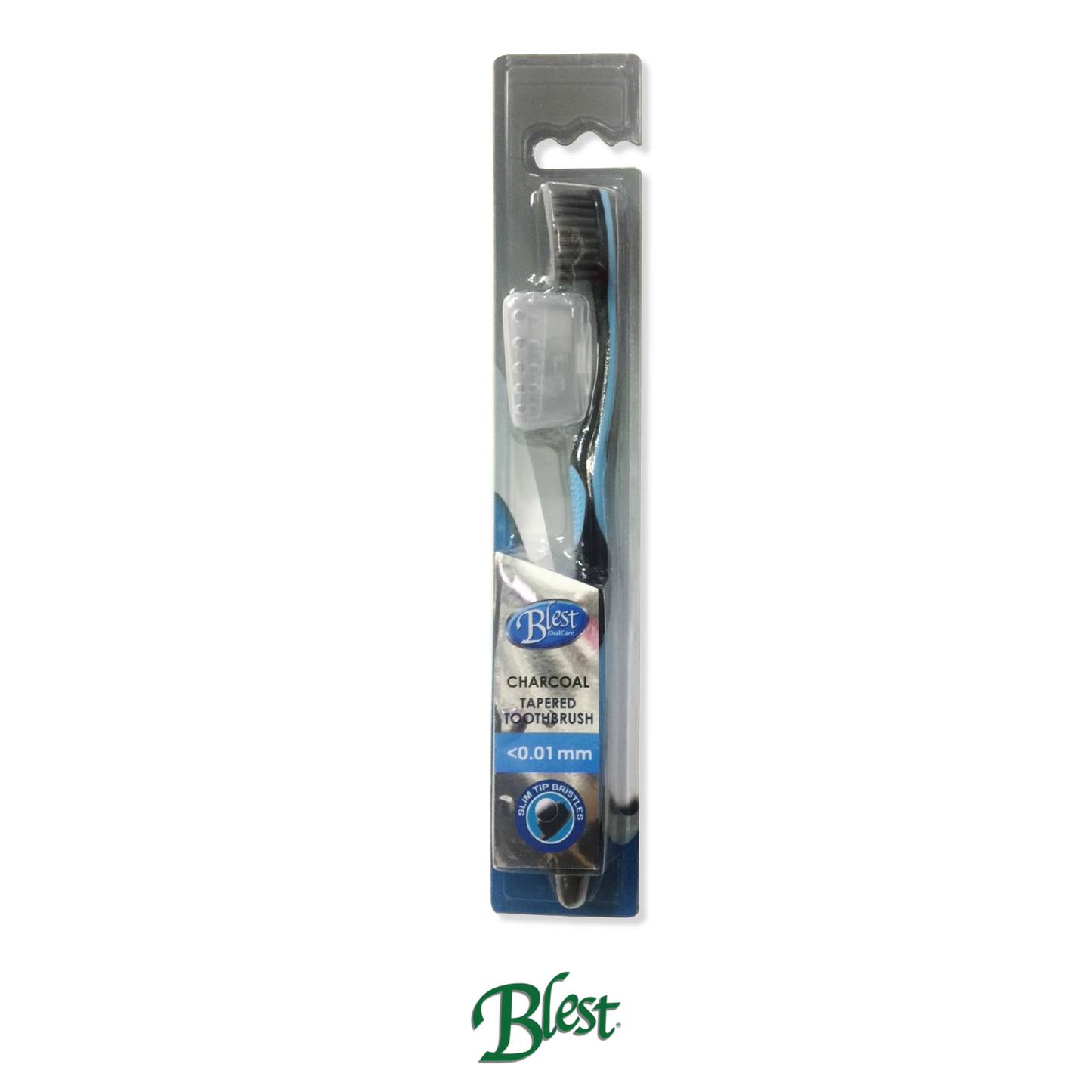 Blest Essential Toothbrush Pro Ultra Clean Cross Action Charcoal Toothbrush Singles