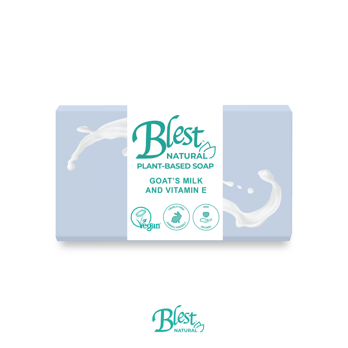 [Buy1 Take1] Blest Natural Plant-based Soap Goat's Milk & Vitamin E 100g