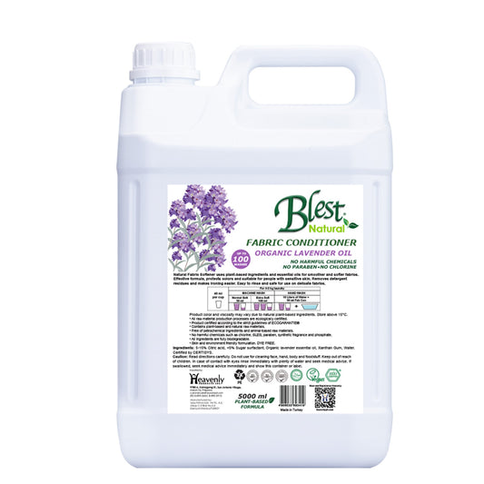 Blest Natural Fabric Conditioner - Organic Lavender Oil 5L