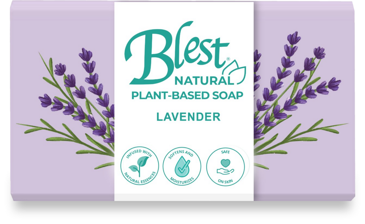 [Buy1 Take1] Blest Natural Plant-based Soaps Lavender 100g