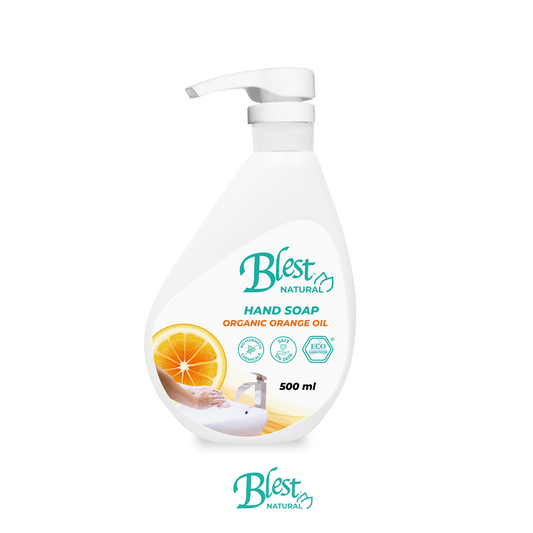 Blest Natural Hand Soap - Organic Orange Oil 500ml